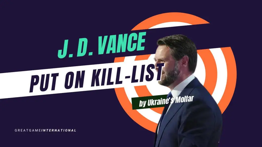 J D Vance on Kill list Ukraine's Molfar