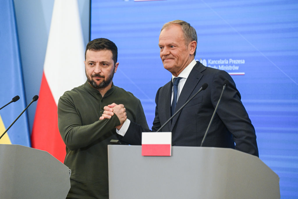 Poland to deliver 45th support package to Ukraine, Tusk tells Zelenskyy